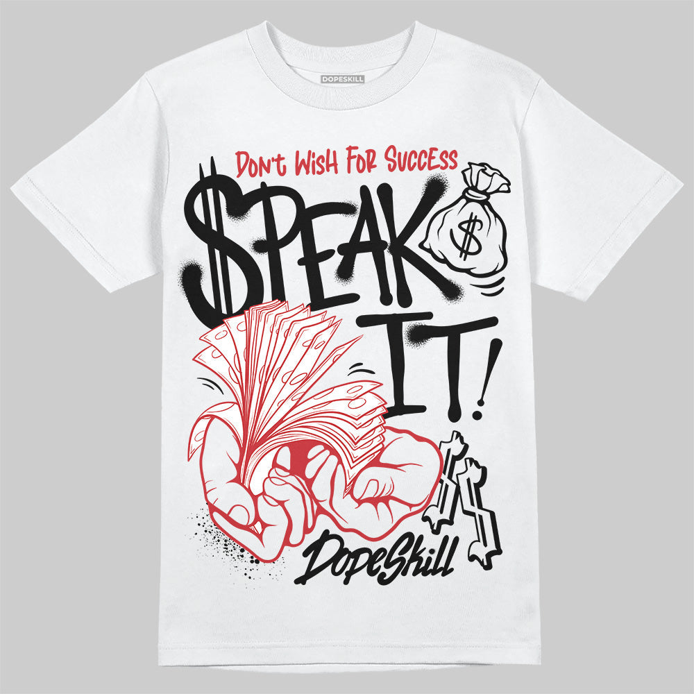 Bred Velvet 11s DopeSkill T-Shirt Speak It Graphic