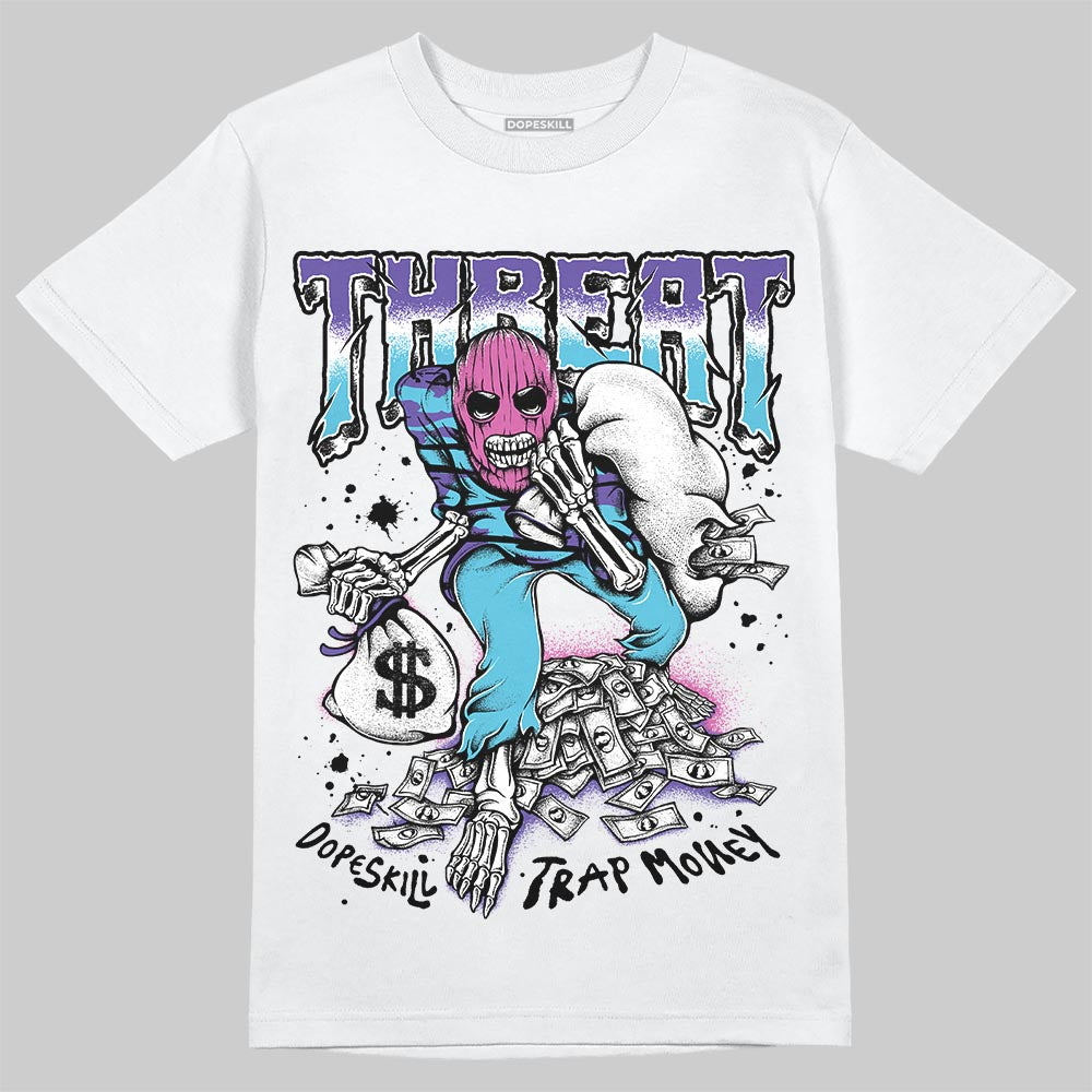 Aqua 8s DopeSkill T-Shirt Threat Graphic