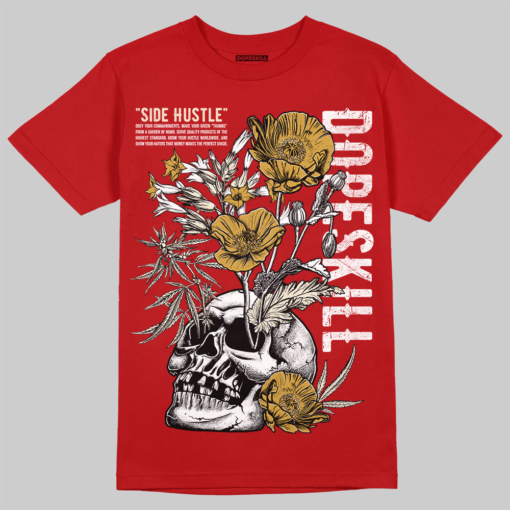 Black Toe Reimagined 1s DopeSkill T-Shirt Side Hustle Graphic