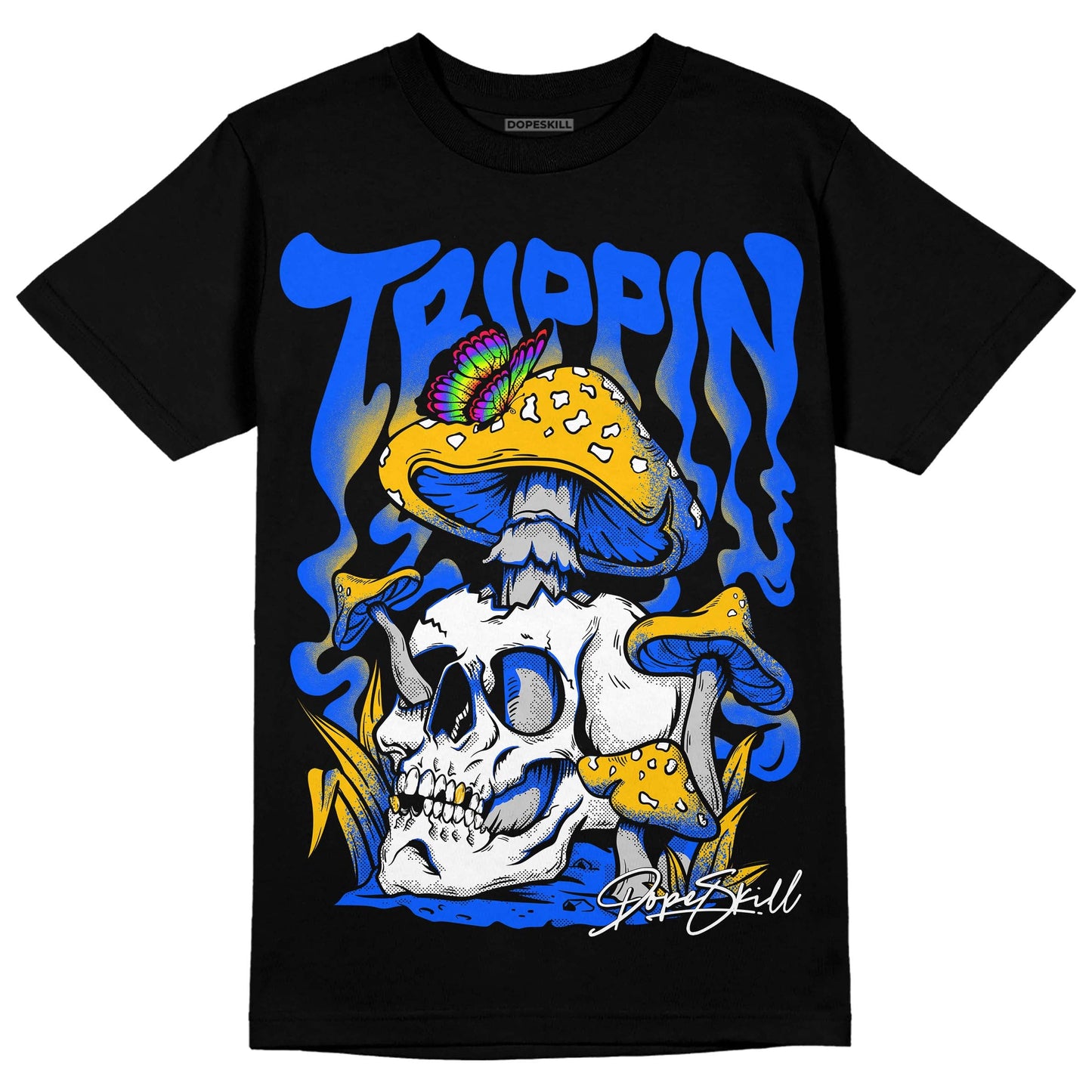 Royal Blue Collection DopeSkill T-Shirt Trippin Graphic