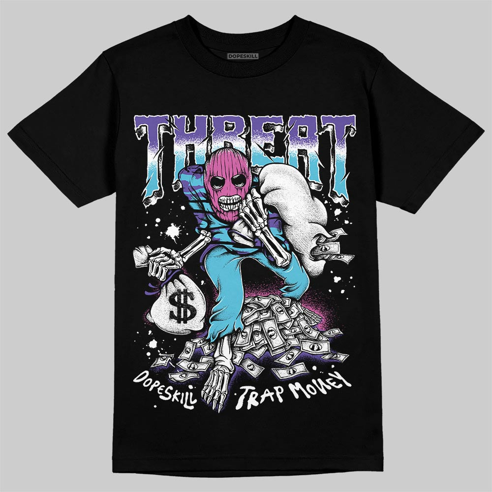 Aqua 8s DopeSkill T-Shirt Threat Graphic