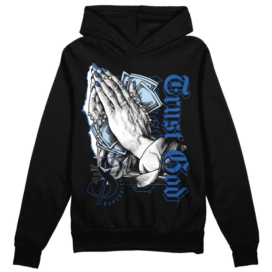 Space Jam 11s DopeSkill Hoodie Sweatshirt Trust God Graphic