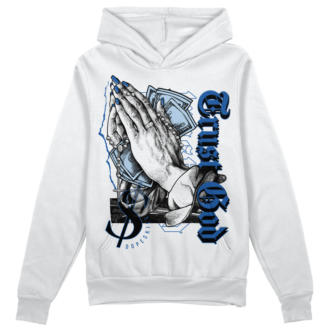 Space Jam 11s DopeSkill Hoodie Sweatshirt Trust God Graphic