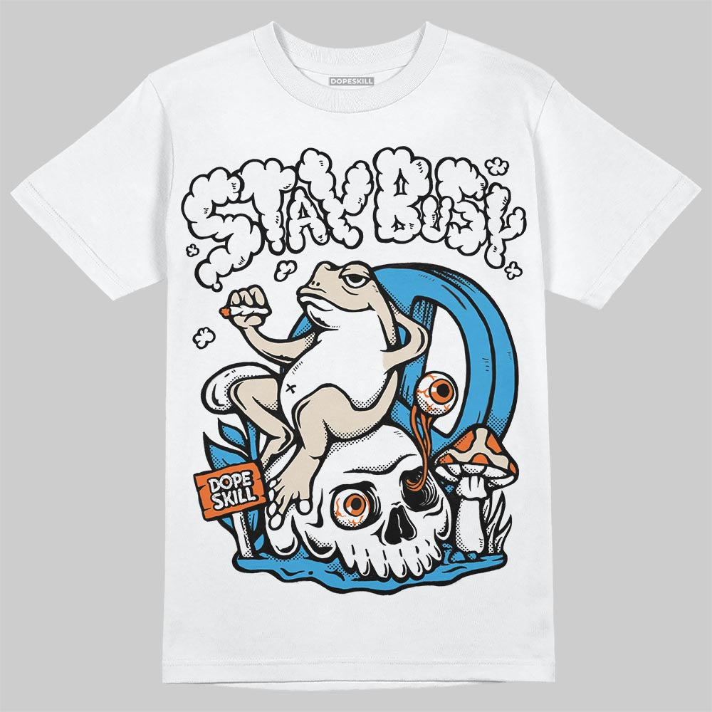 UNC Reimagined 1s DopeSkill T-Shirt Stay Busy Graphic