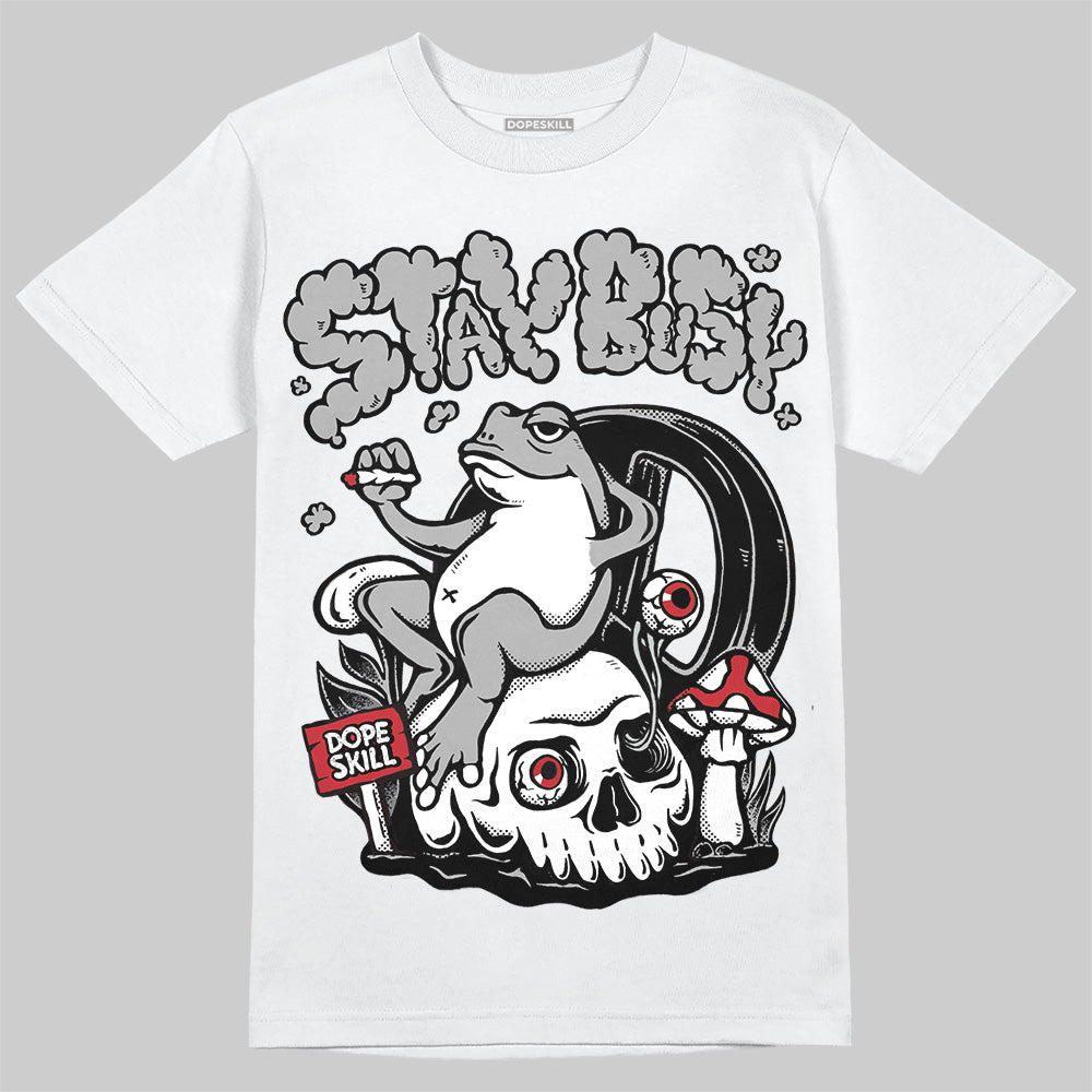 Bred Velvet 11s DopeSkill T-Shirt Stay Busy Graphic