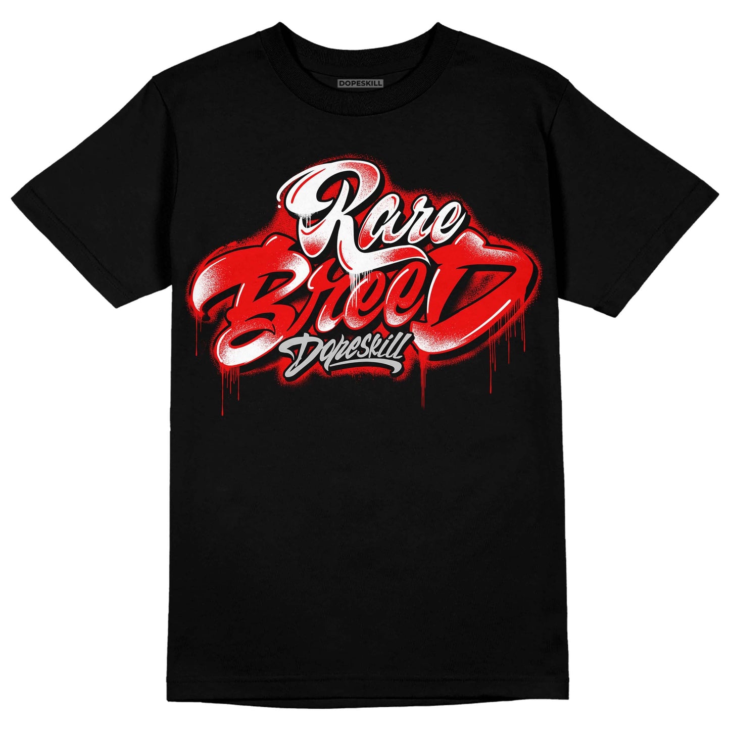 Cherry 12s DopeSkill T-Shirt Rare Breed Type Graphic