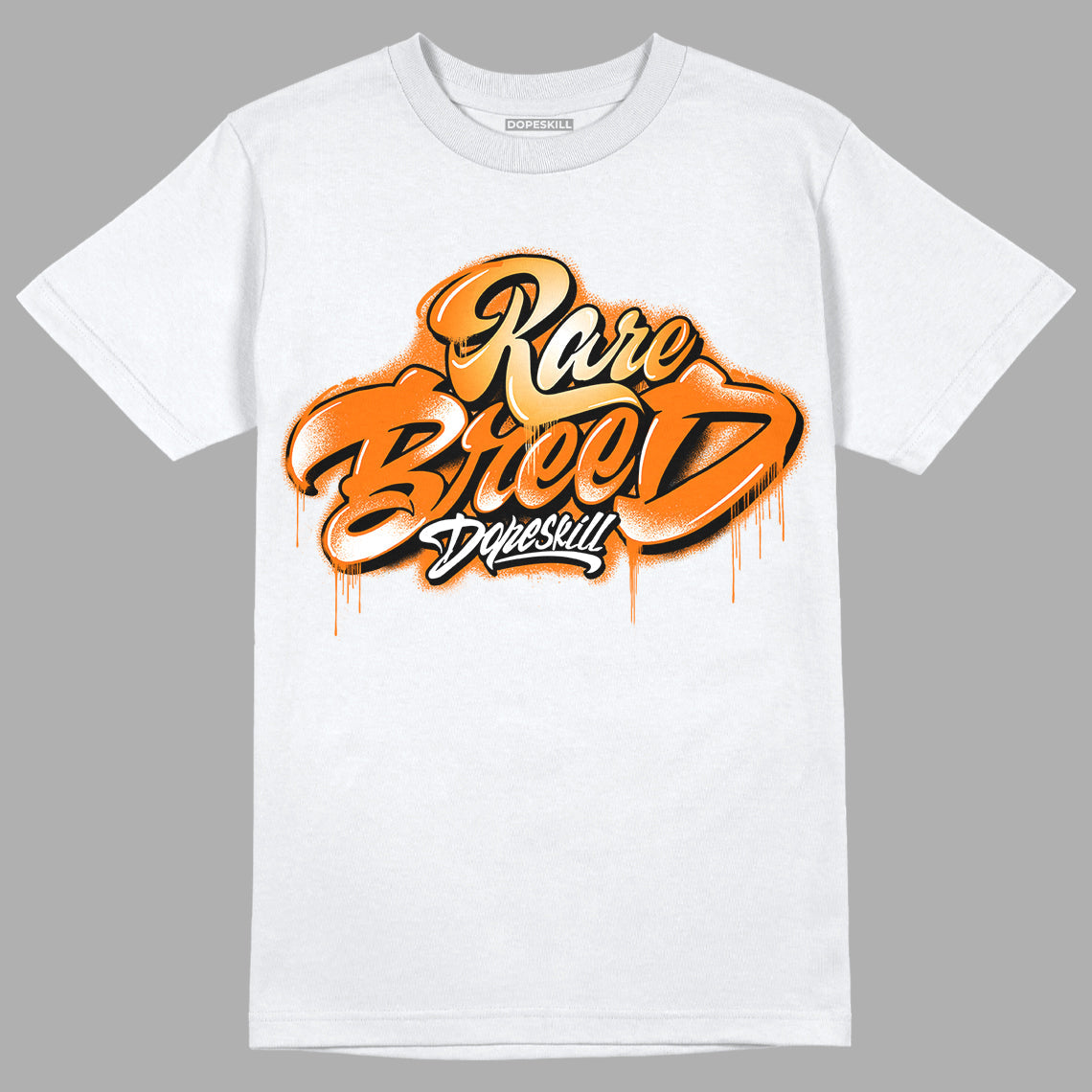 Dunk Low Magma Orange DopeSkill T-Shirt Rare Breed Type Graphic