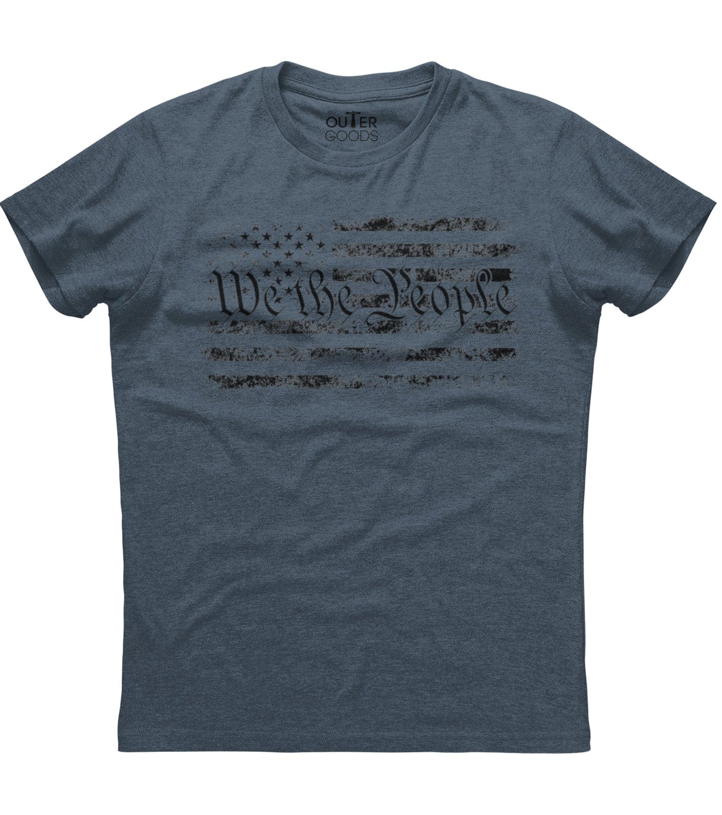 We The People American Flag Patriotic T-Shirt (O)