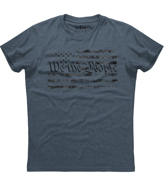 We The People American Flag Patriotic T-Shirt (O)