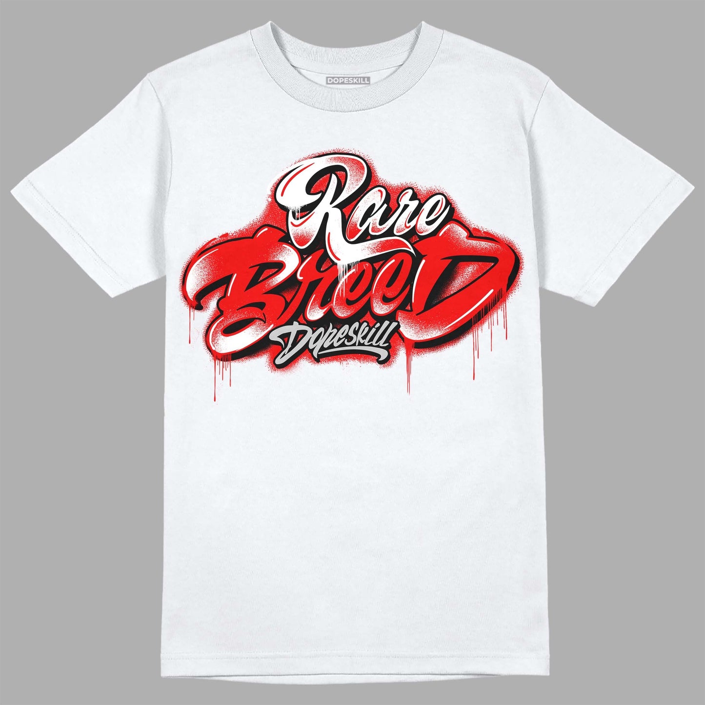 Cherry 12s DopeSkill T-Shirt Rare Breed Type Graphic