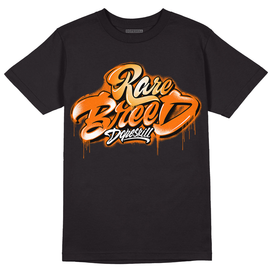 Dunk Low Magma Orange DopeSkill T-Shirt Rare Breed Type Graphic