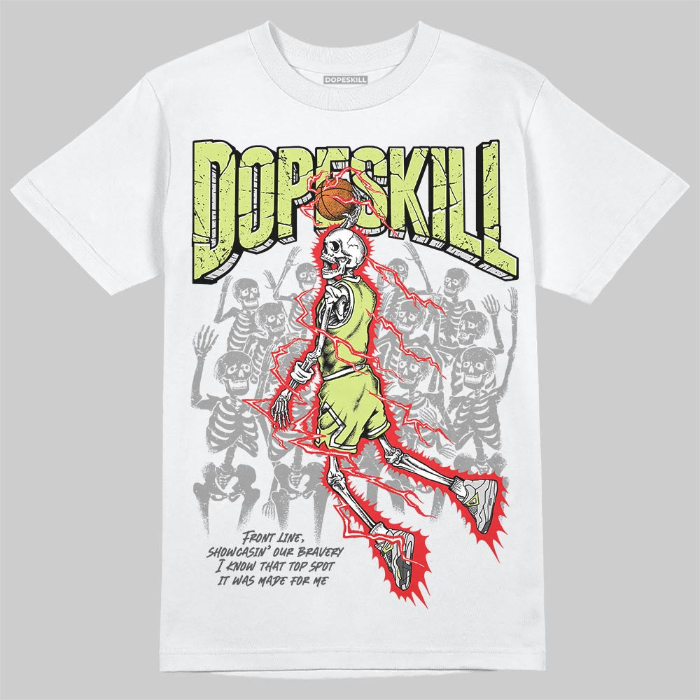Light Lemon Twist 4s DopeSkill T-Shirt Thunder Dunk Graphic