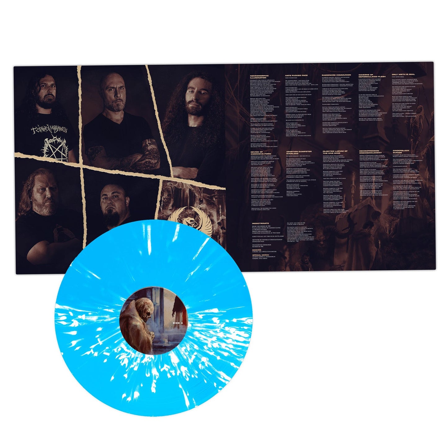 Fetal Blood Eagle "Indoctrinate LP/CD/Tee Bundle" Bundle