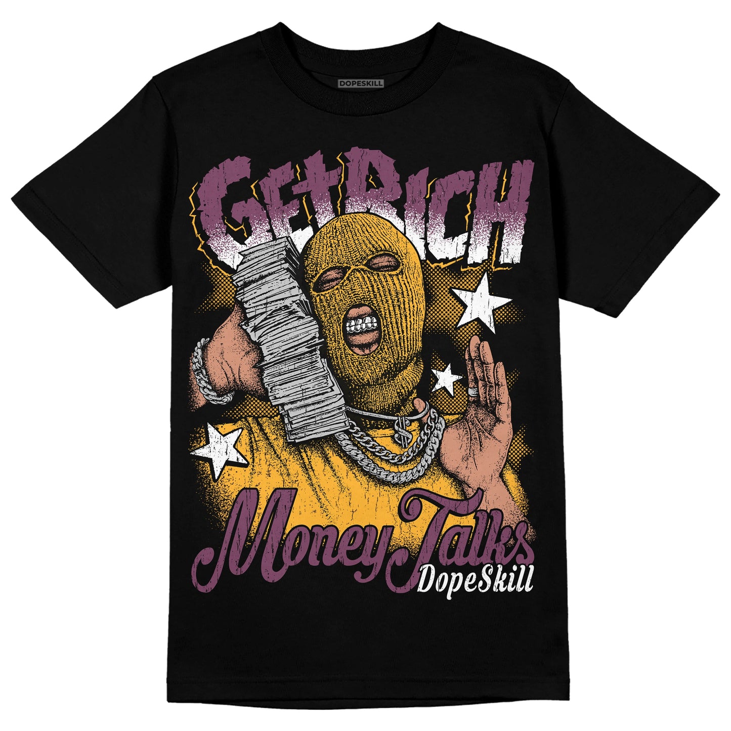 Brotherhood 1s High OG DopeSkill T-Shirt Get Rich Graphic