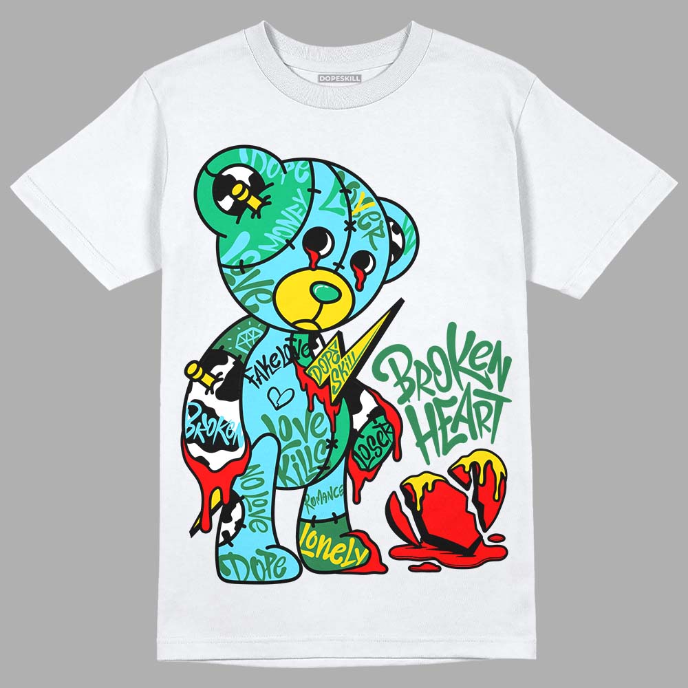 Chunky Dunks DopeSkill T-Shirt Broken Heart Graphic