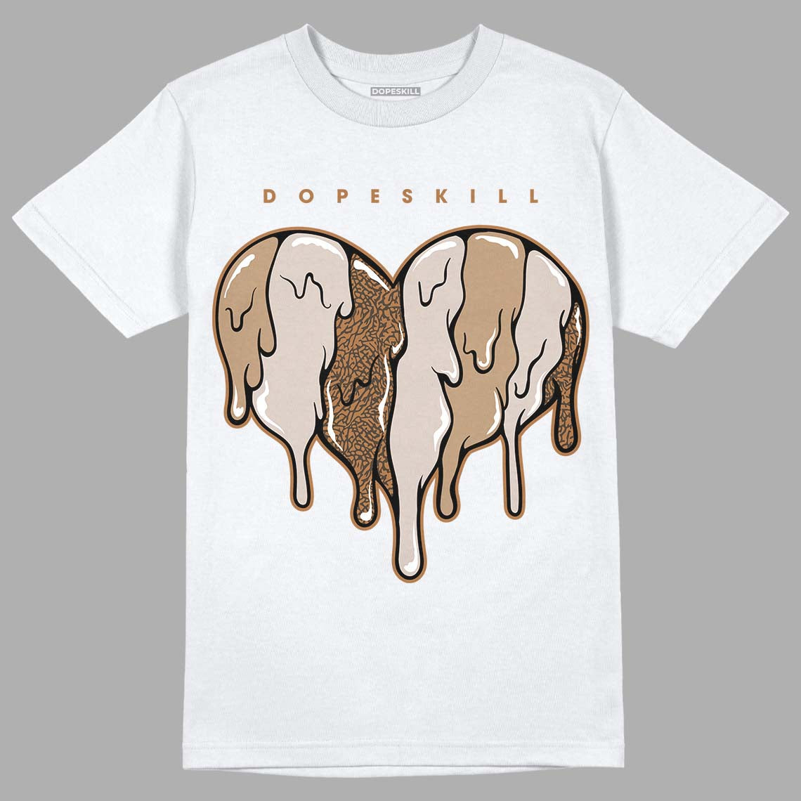Palomino 3s DopeSkill T-Shirt Slime Drip Heart Graphic