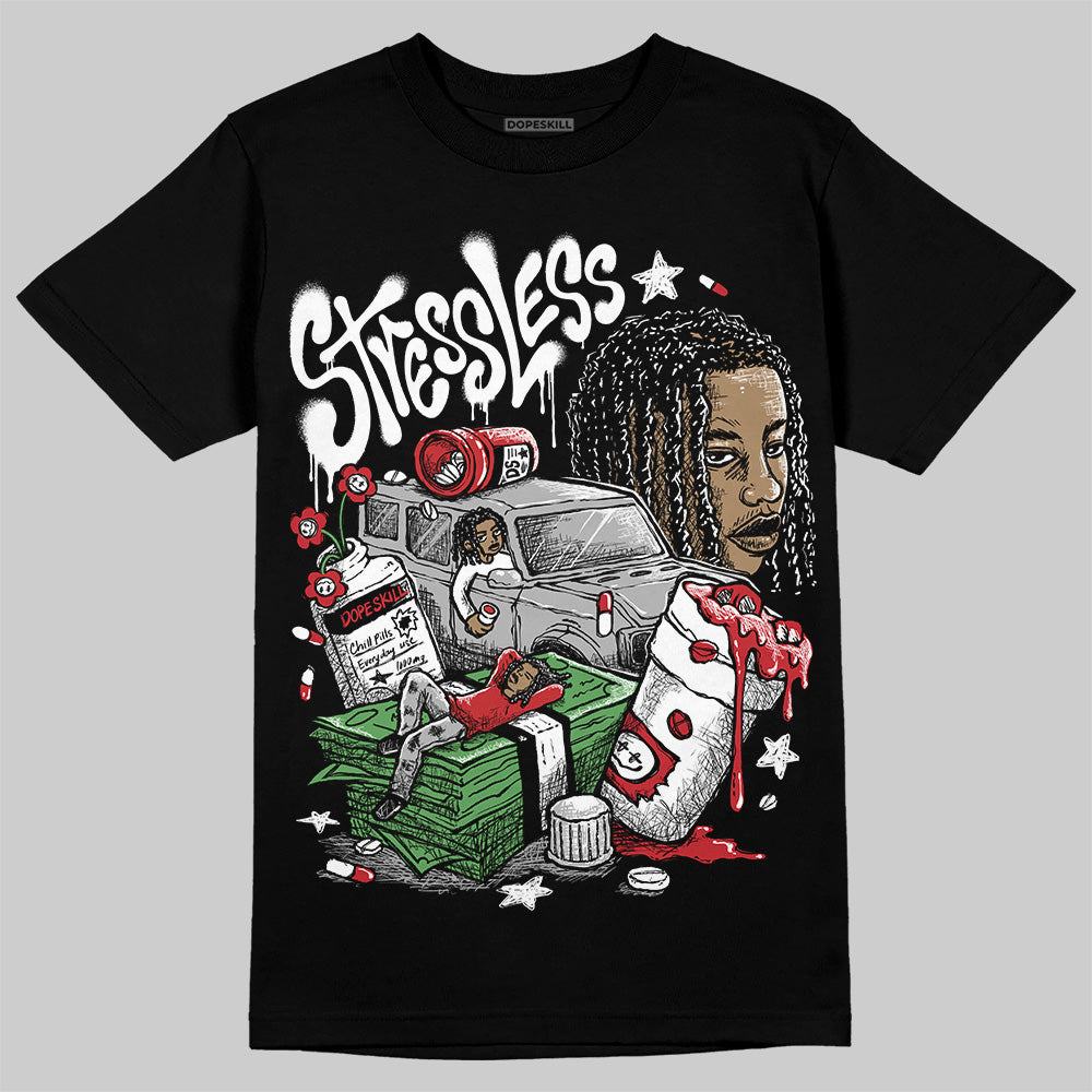 Bred Velvet 11s DopeSkill T-Shirt Stressless Graphic