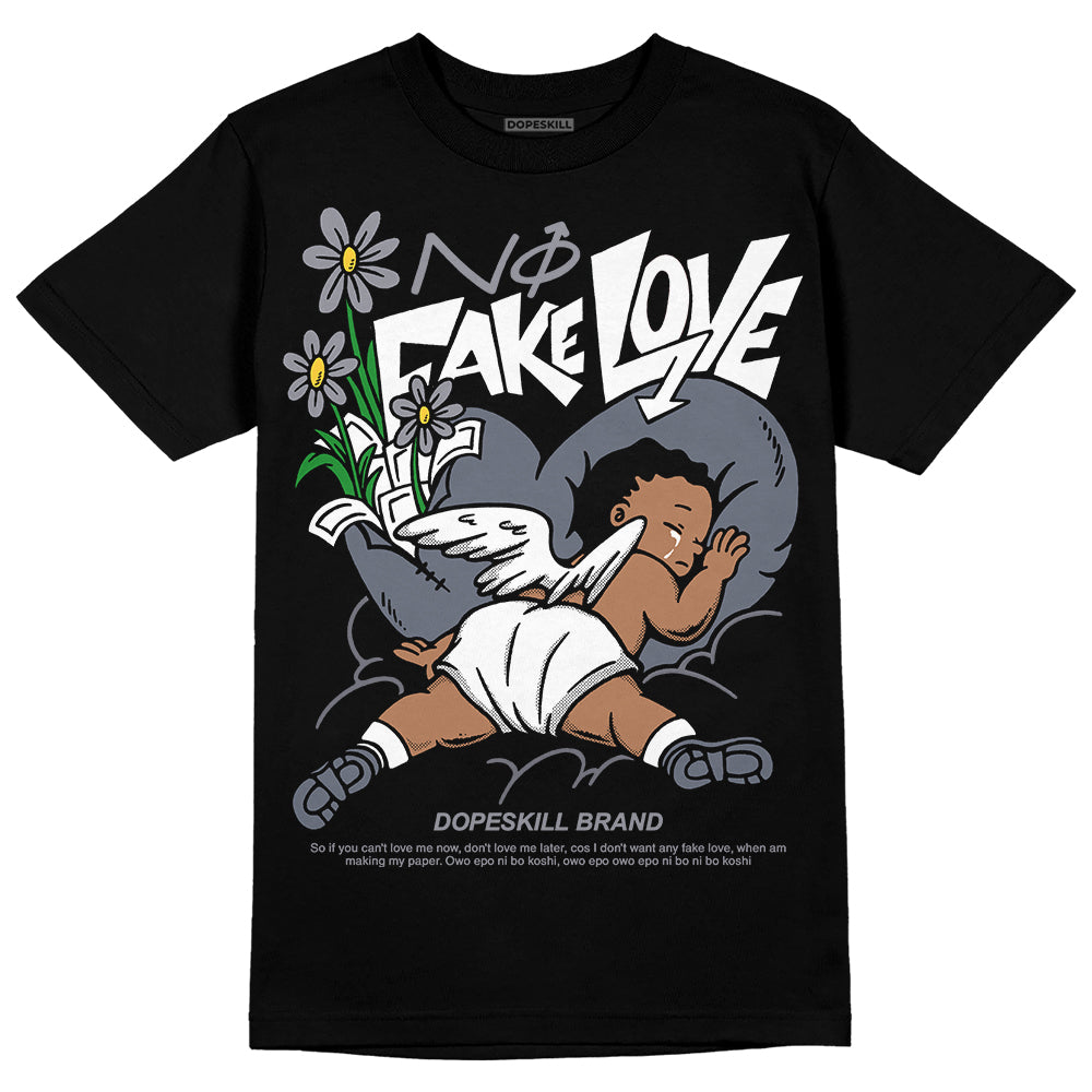Stealth 14s DopeSkill T-Shirt No Fake Love Graphic