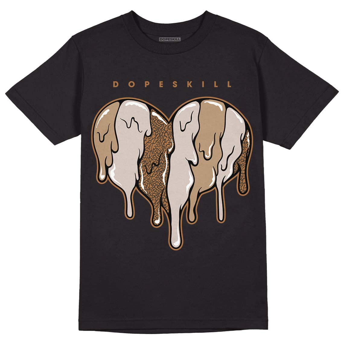 Palomino 3s DopeSkill T-Shirt Slime Drip Heart Graphic