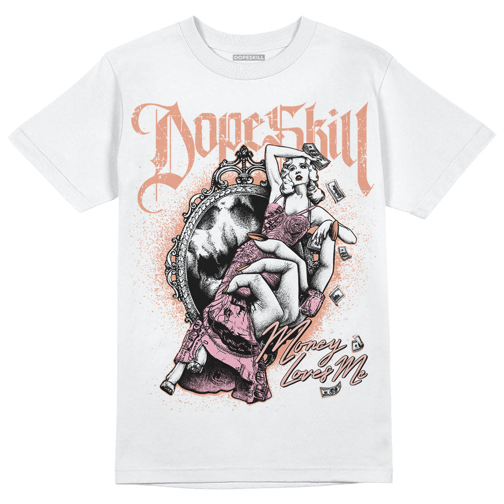 Legend Pink 11s DopeSkill T-Shirt Money Loves Me Graphic