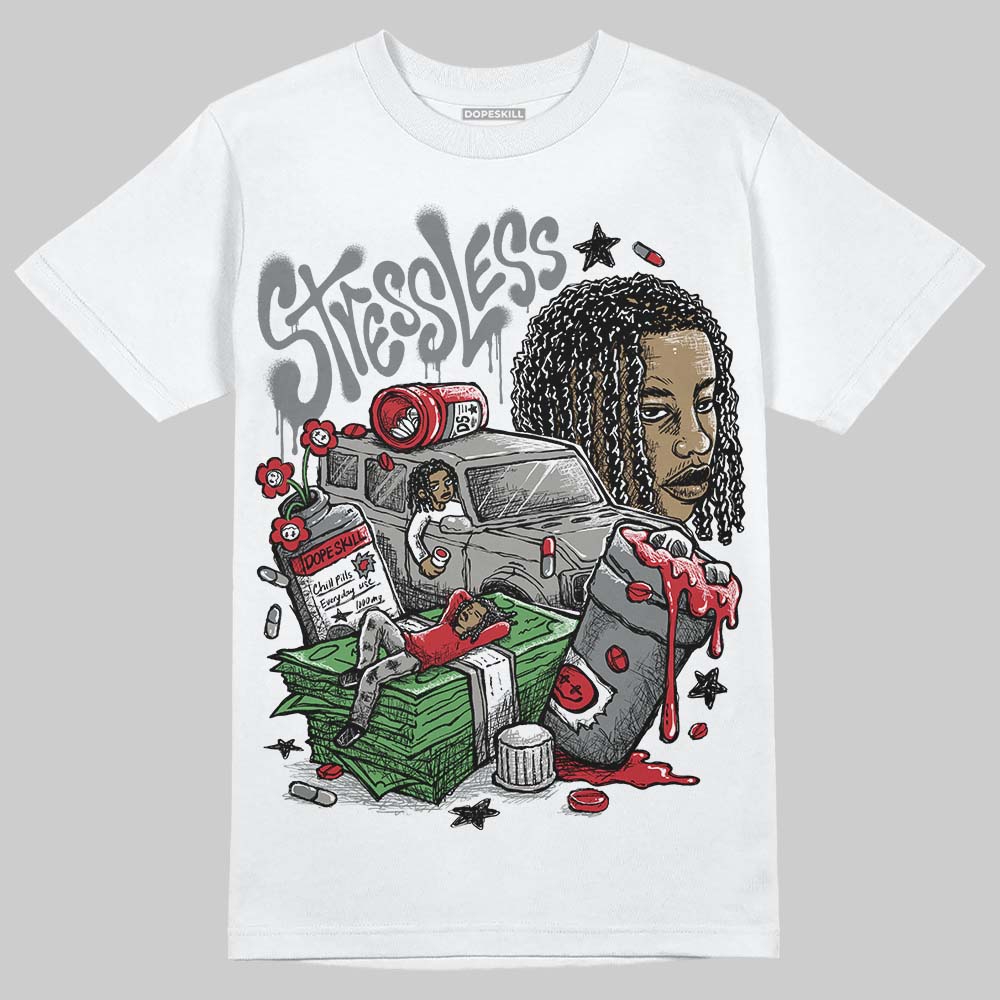 Cool Grey 9s DopeSkill T-Shirt Stressless Graphic