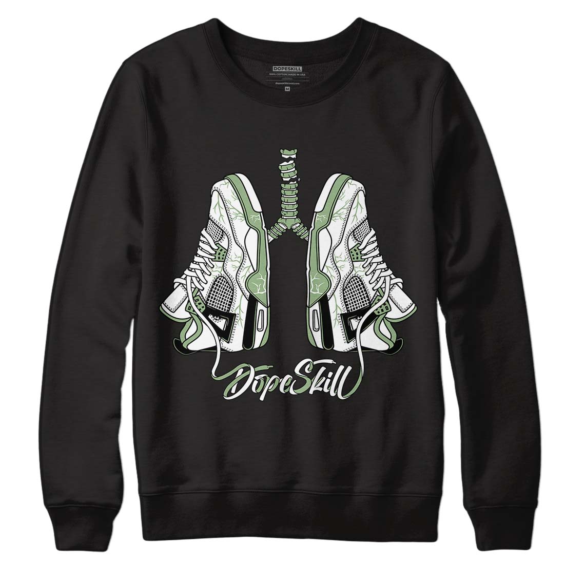 Seafoam 4s DopeSkill Sweatshirt Breathe Graphic