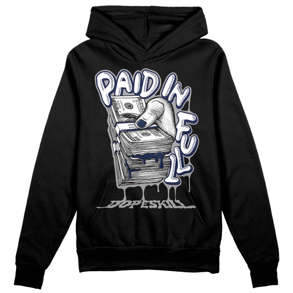 AJ Spizike White Obsidian DopeSkill Hoodie Sweatshirt Paid In Full Graphic