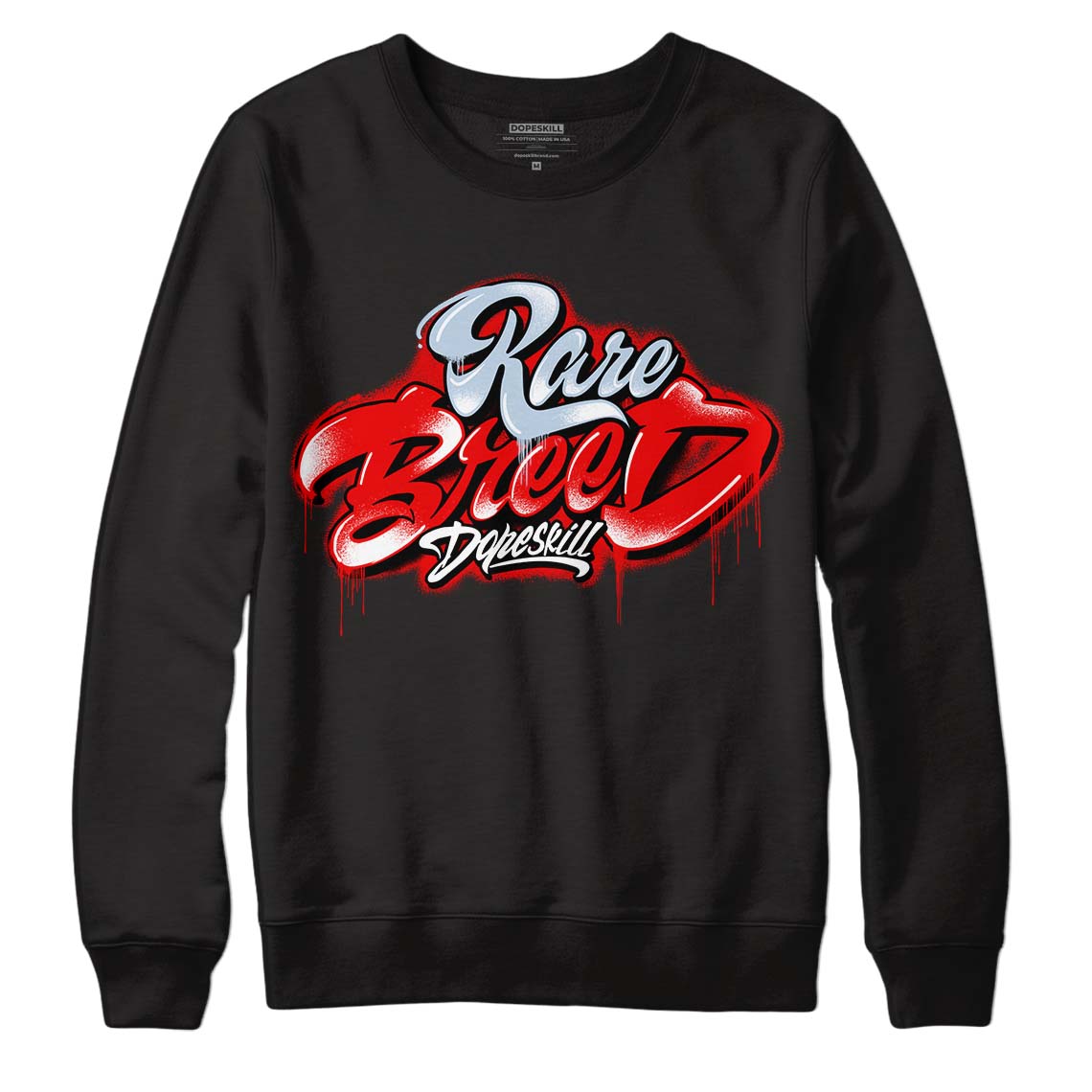 Cherry 11s DopeSkill Sweatshirt Rare Breed Type Graphic
