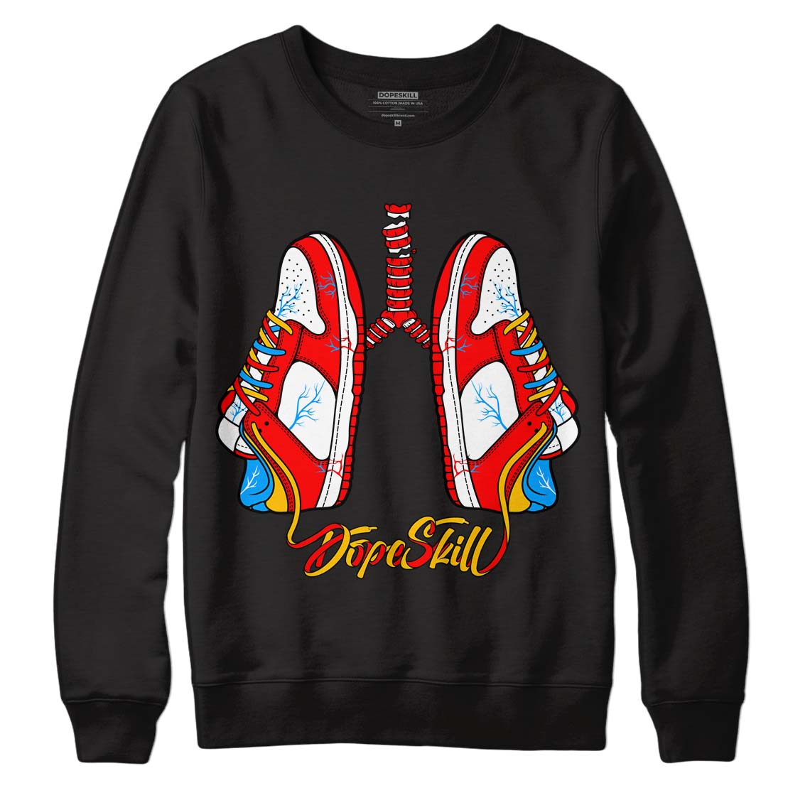 Fruity Pebbles Dunks DopeSkill Sweatshirt Breathe Graphic