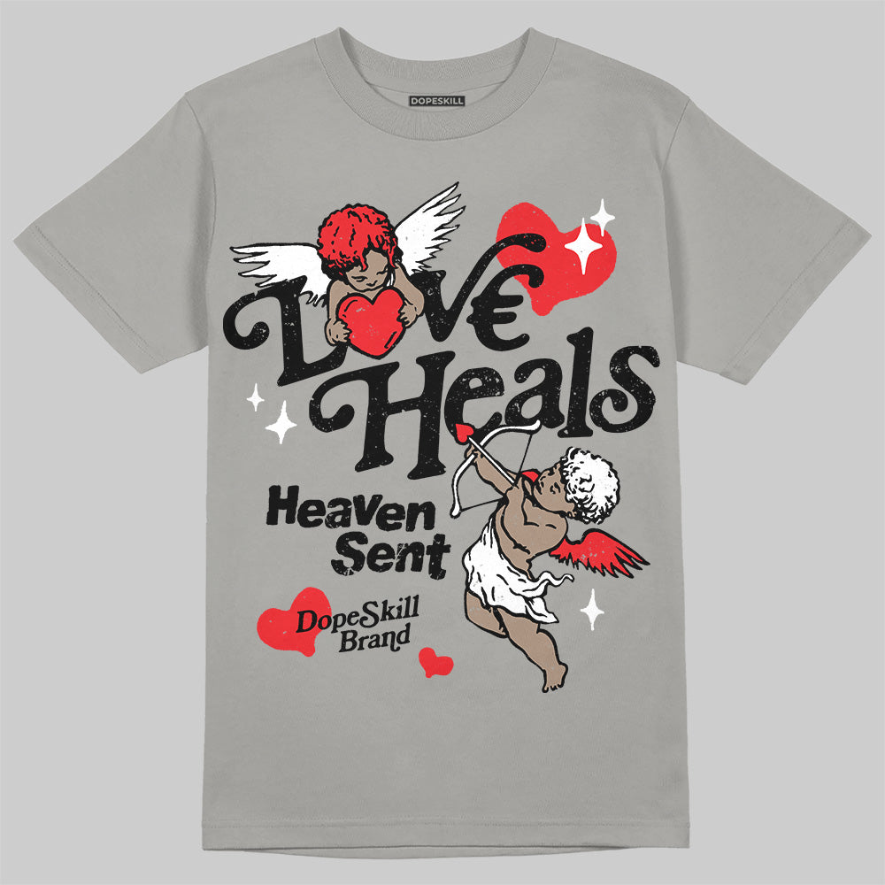 Grey Collection DopeSkill T-Shirt New Love Heals Graphic
