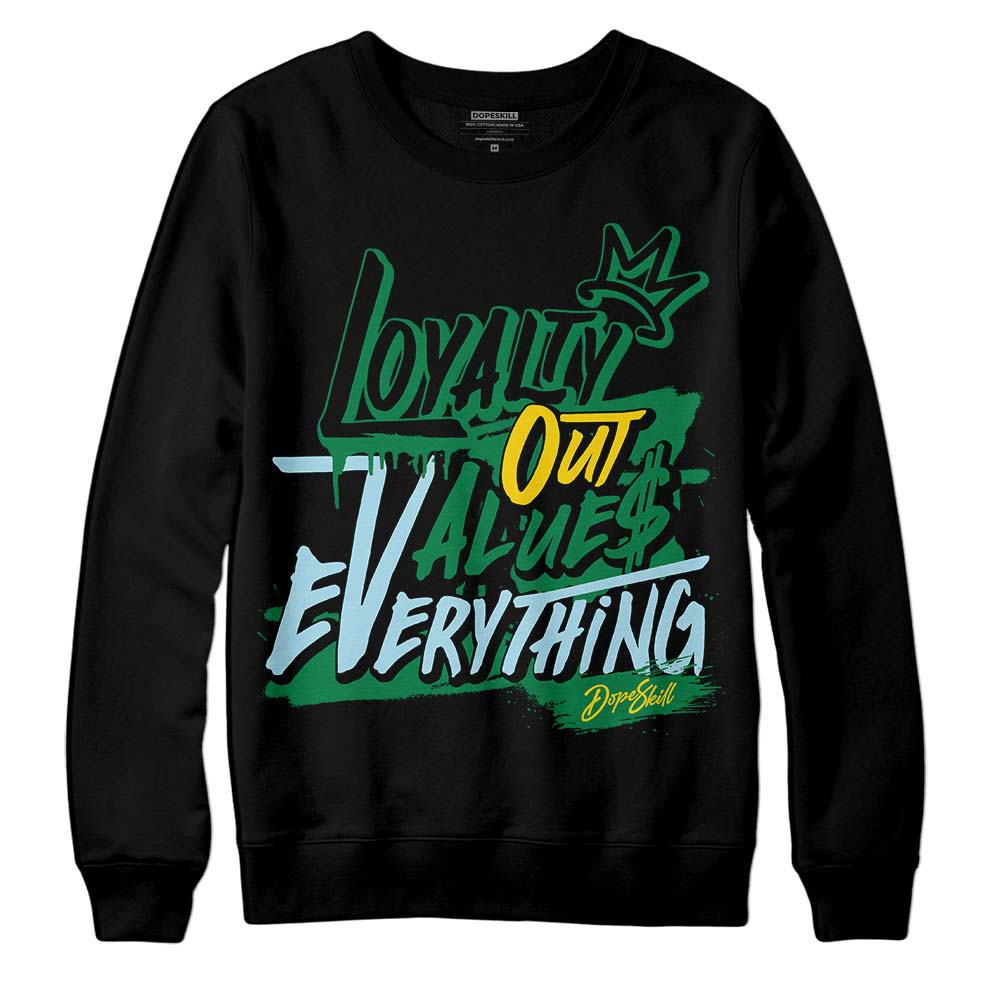 Lucky Green 5s DopeSkill Sweatshirt LOVE Graphic
