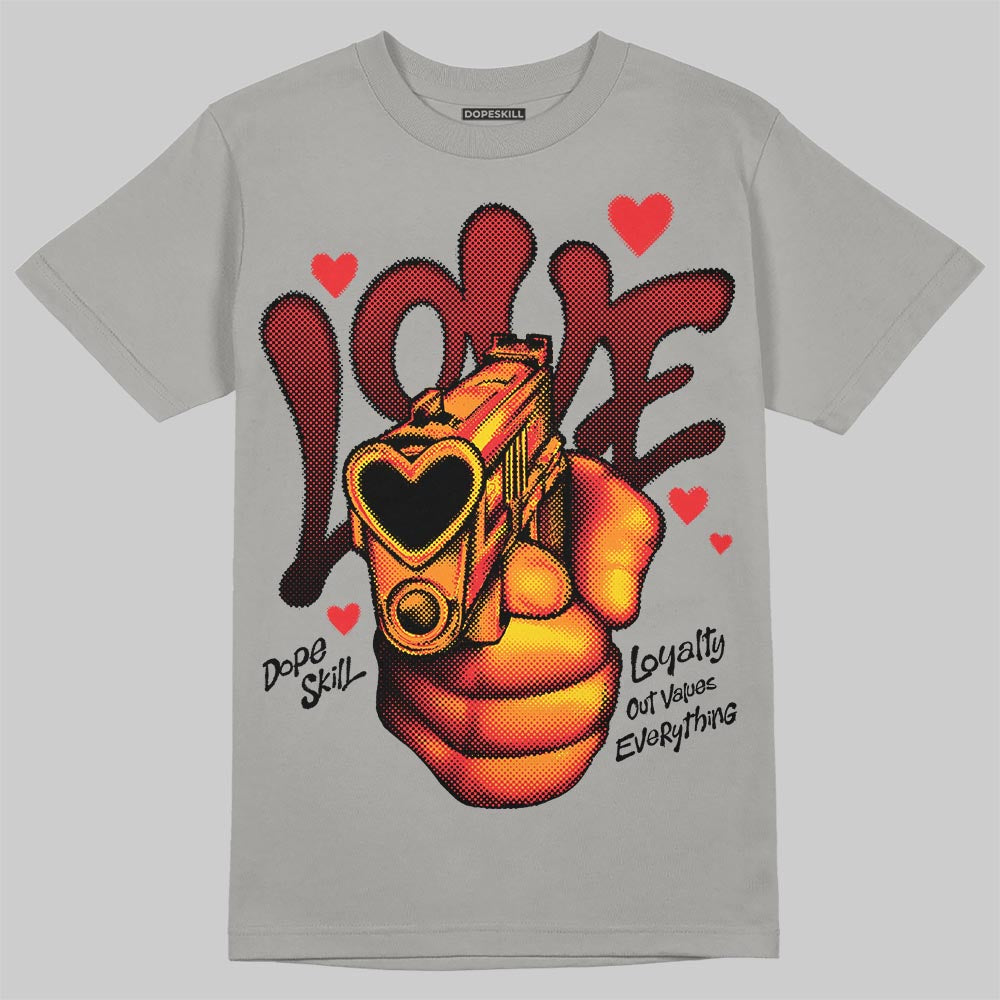 Grey Collection DopeSkill T-Shirt Love Shot Graphic