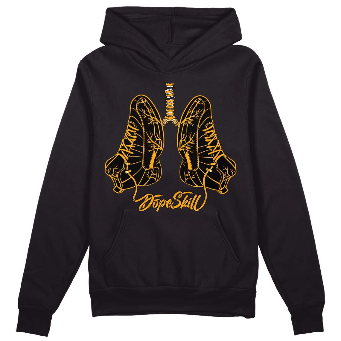 Black Taxi 12s DopeSkill Hoodie Sweatshirt Breathe Graphic