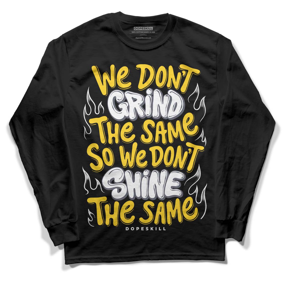 Lightning 4s DopeSkill Long Sleeve T-Shirt Grind Shine Graphic