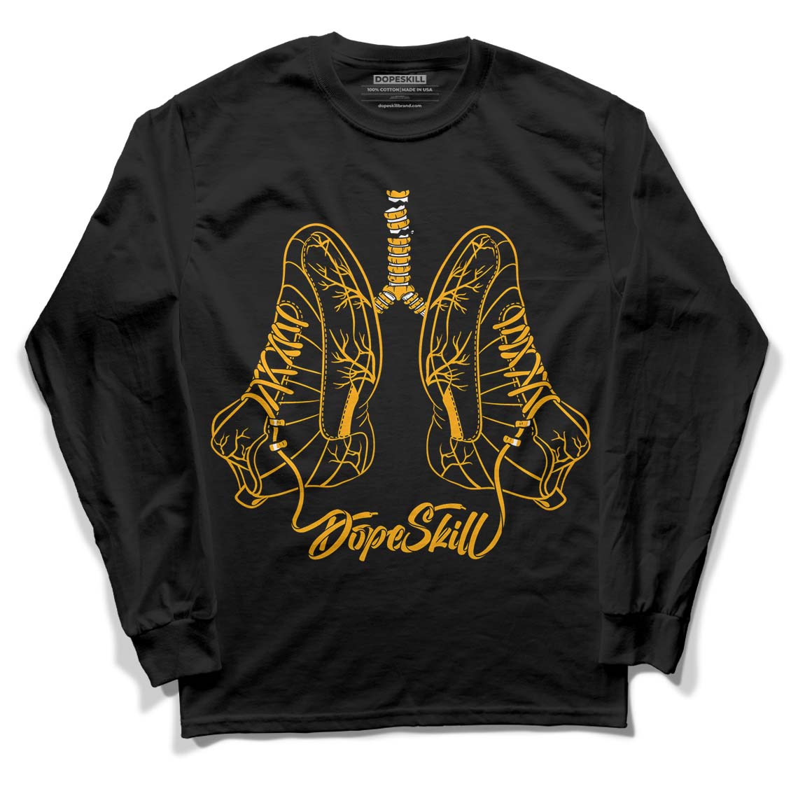 Black Taxi 12s DopeSkill Long Sleeve T-Shirt Breathe Graphic