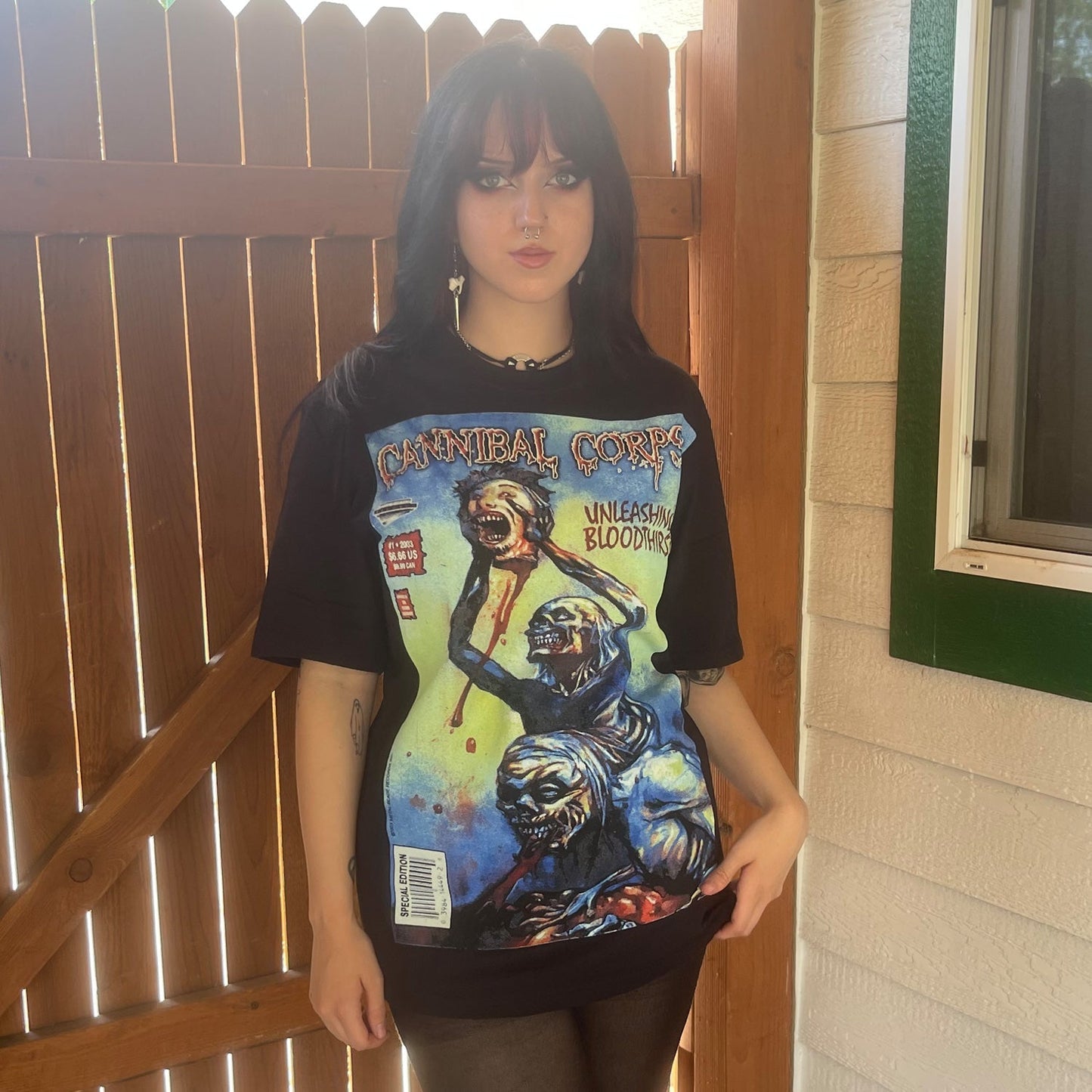 Cannibal Corpse "CANNIBAL CORPSE ‚Äú15 YEAR KILLING SPREE‚Äù TEE (LIMITED EDITION)" T-Shirt