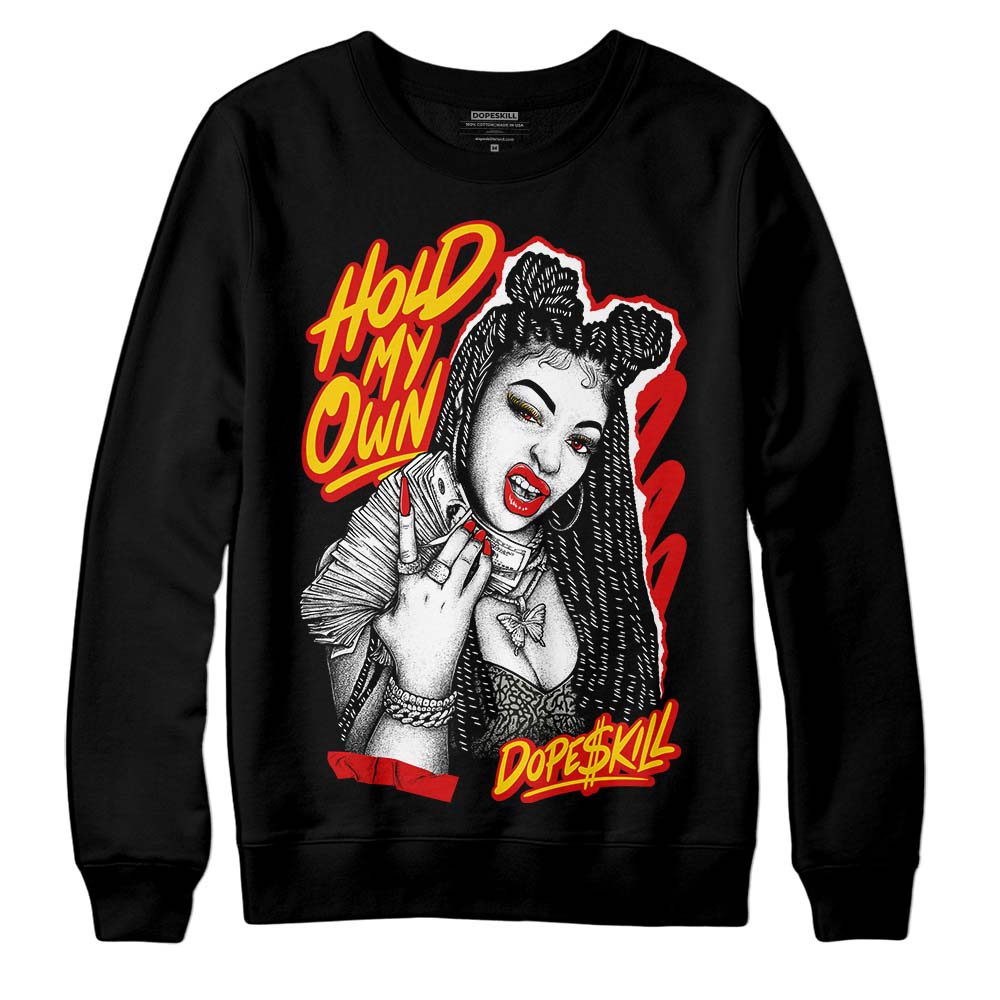 Fire Red 3s DopeSkill Sweatshirt New H.M.O Graphic