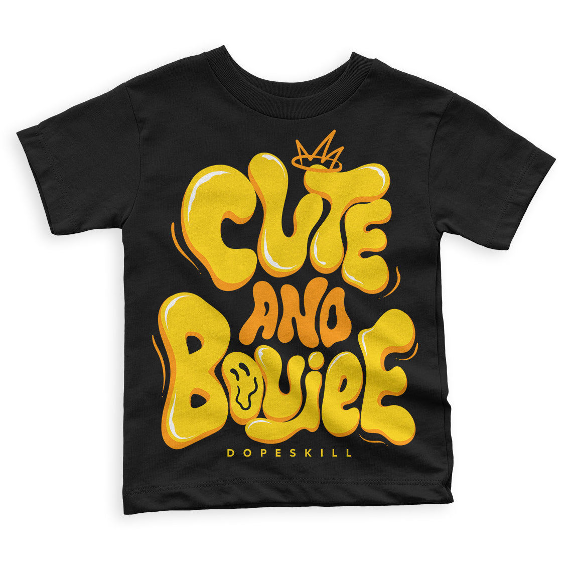 Yellow Ochre 6s DopeSkill Toddler Kids T-shirt Cute and Boujee Graphic