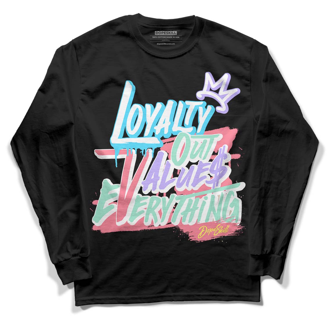 Candy Easter Dunk Low DopeSkill Long Sleeve T-Shirt LOVE Graphic