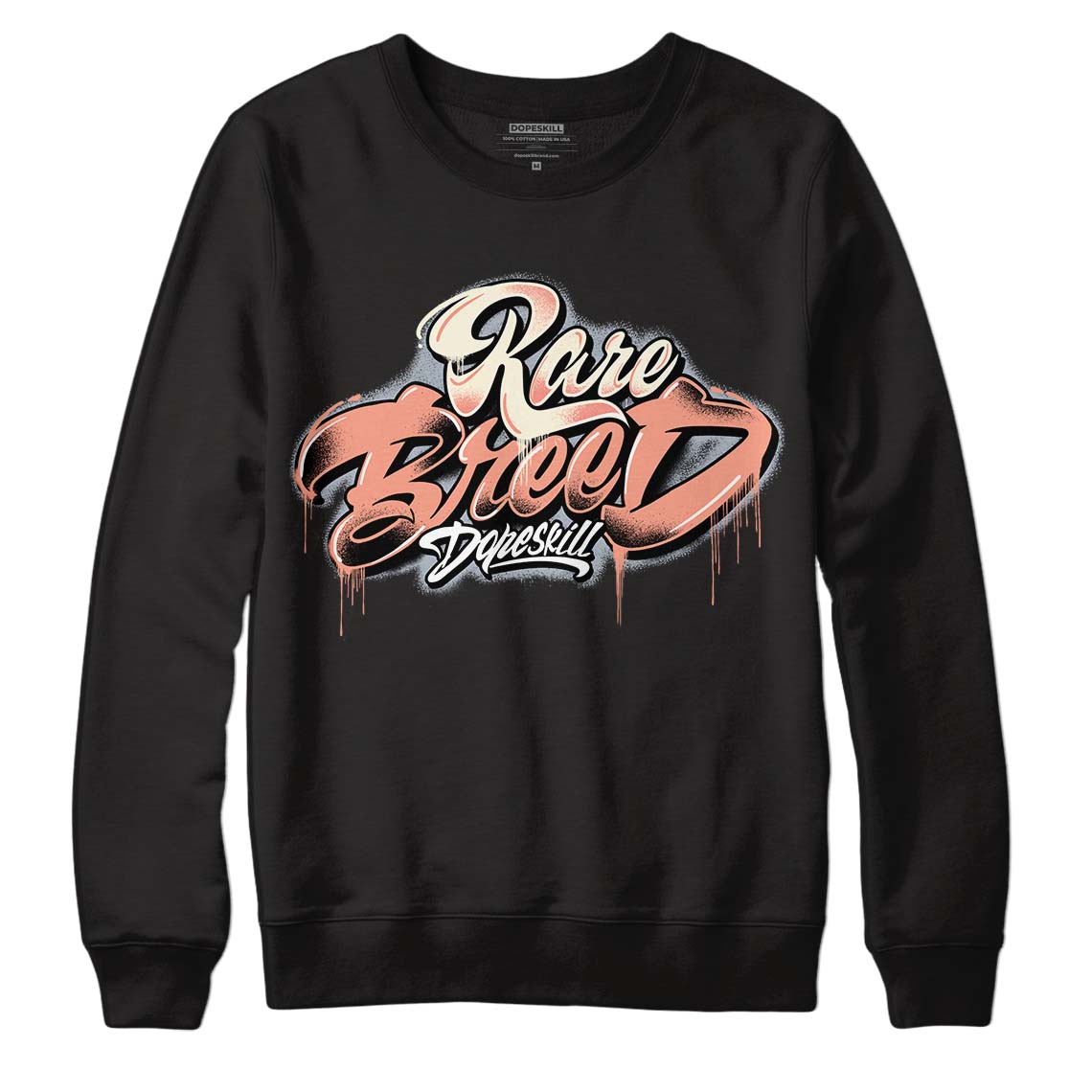 Crimson Bliss 5s DopeSkill Sweatshirt Rare Breed Type Graphic