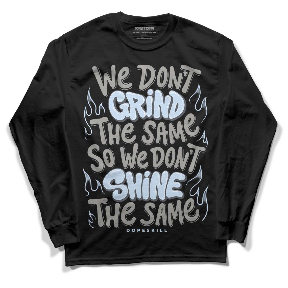 Cool Grey 11s DopeSkill Long Sleeve T-Shirt Grind Shine Graphic