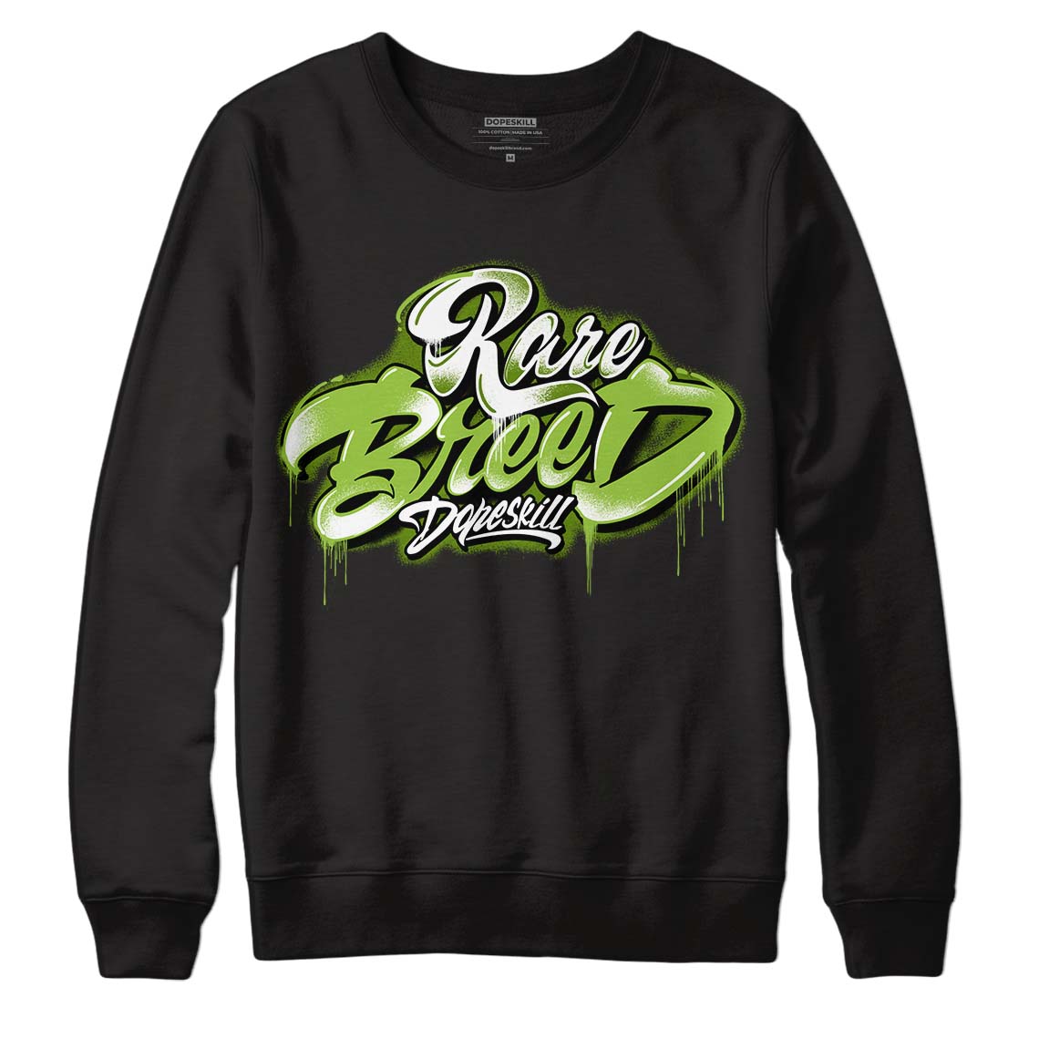 Dunk Low 'Chlorophyll' DopeSkill Sweatshirt Rare Breed Type Graphic