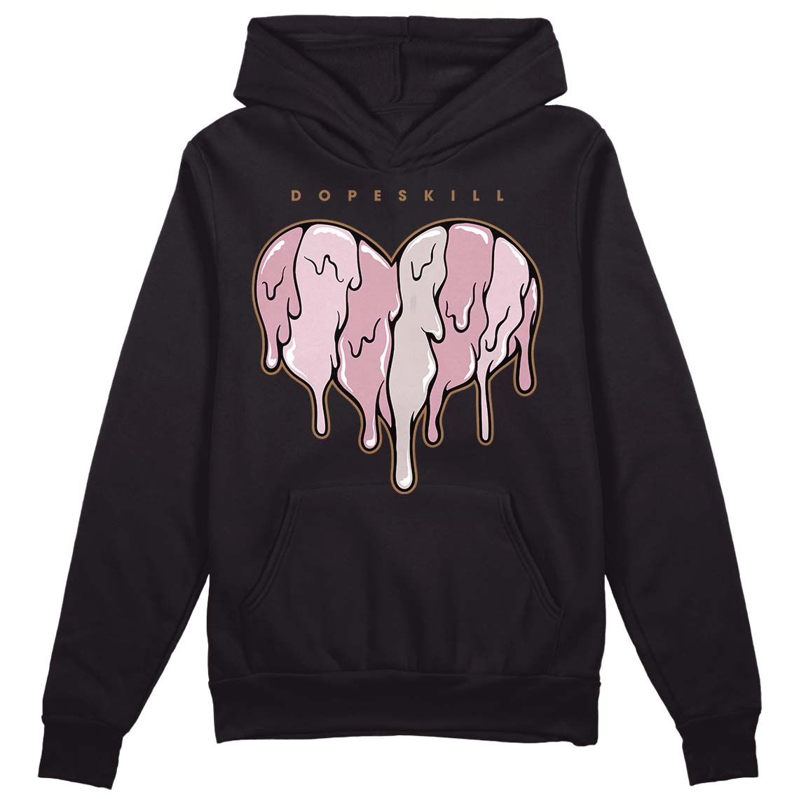 Dunk Low Teddy Bear Pink DopeSkill Hoodie Sweatshirt Slime Drip Heart Graphic