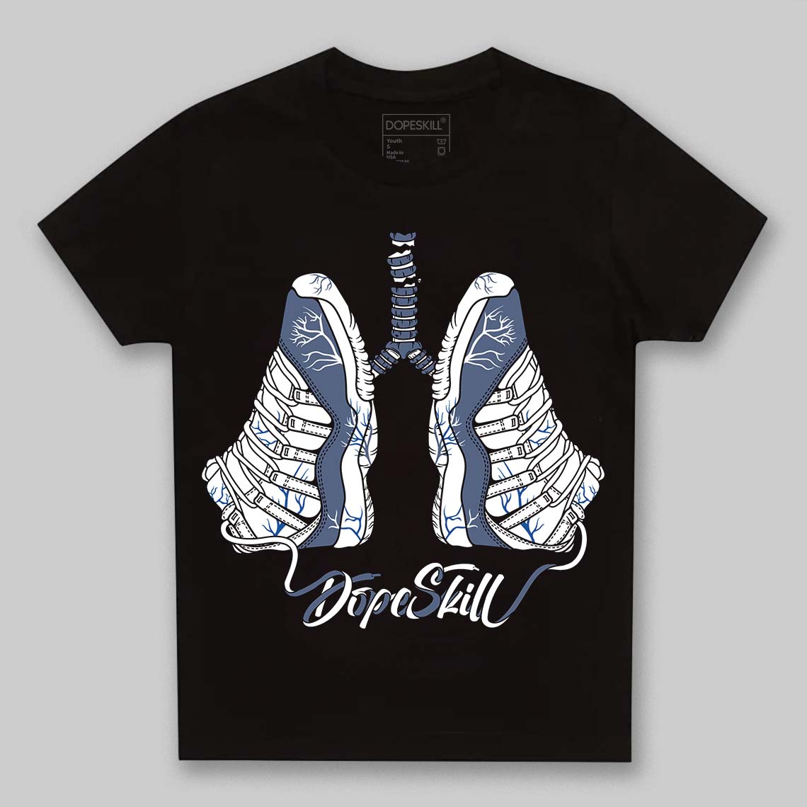 Diffused Blue 11s DopeSkill Toddler Kids T-shirt Breathe Graphic