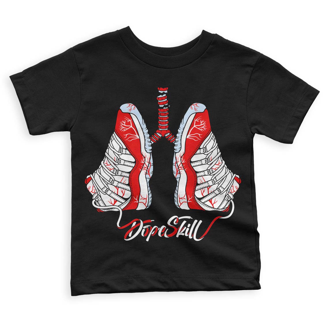 Cherry 11s  DopeSkill Toddler Kids T-shirt Breathe Graphic