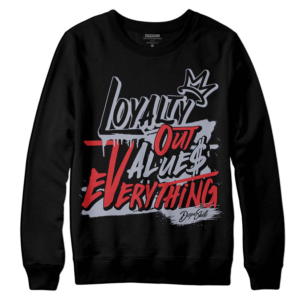 Bred Reimagined 4s DopeSkill Sweatshirt LOVE Graphic