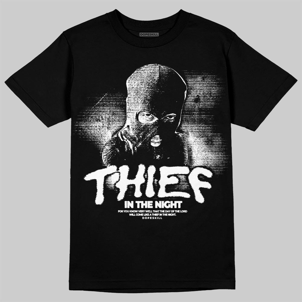 Dunk Panda White Black DopeSkill T-Shirt Thief In The Night Graphic