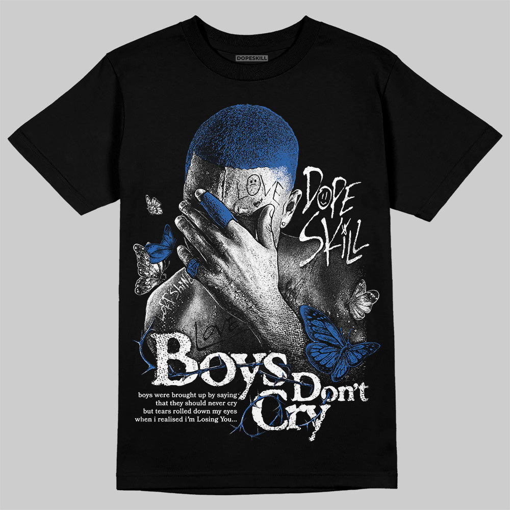 Blueberry 12s DopeSkill T-Shirt Boys Don't Cry Graphic