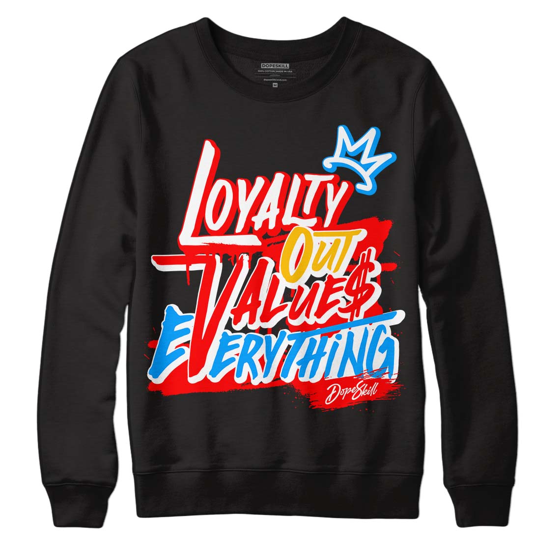 Fruity Pebbles Dunks DopeSkill Sweatshirt LOVE Graphic