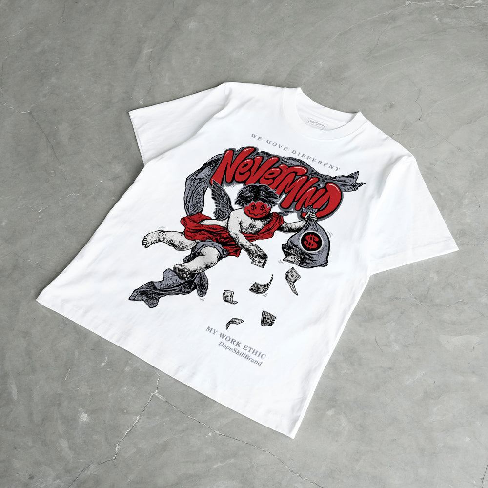 Bred Reimagined 4s DopeSkill T-Shirt Nevermind Graphic